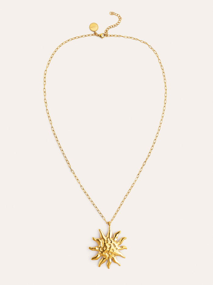 Collar Chic Solea Acero Baño Oro