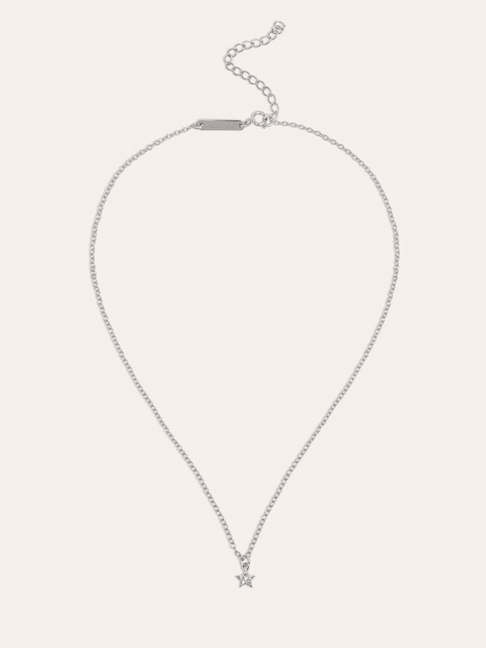 Collar Polaris Star Plata