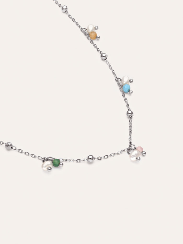 Collar Shamira Dots Acero