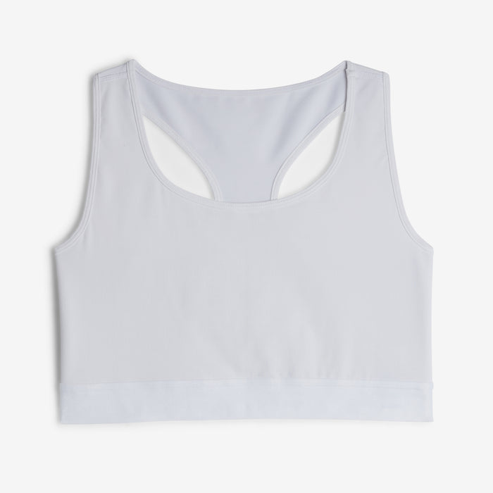 Compression Plus Racerback - White
