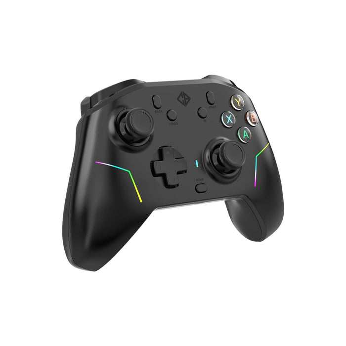 Cosmic Byte Starforge Tri-Mode Controller | Optical Triggers with Trigger Locks | TMR Replaceable Joysticks | Impulse Trigger Feedback | HD Voice Coil Vibration | Macro Back Buttons | RGB & Tri-Mode Connectivity - Unboxify