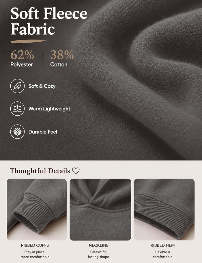 Cozy Chic Oversized Fleece Hoodie