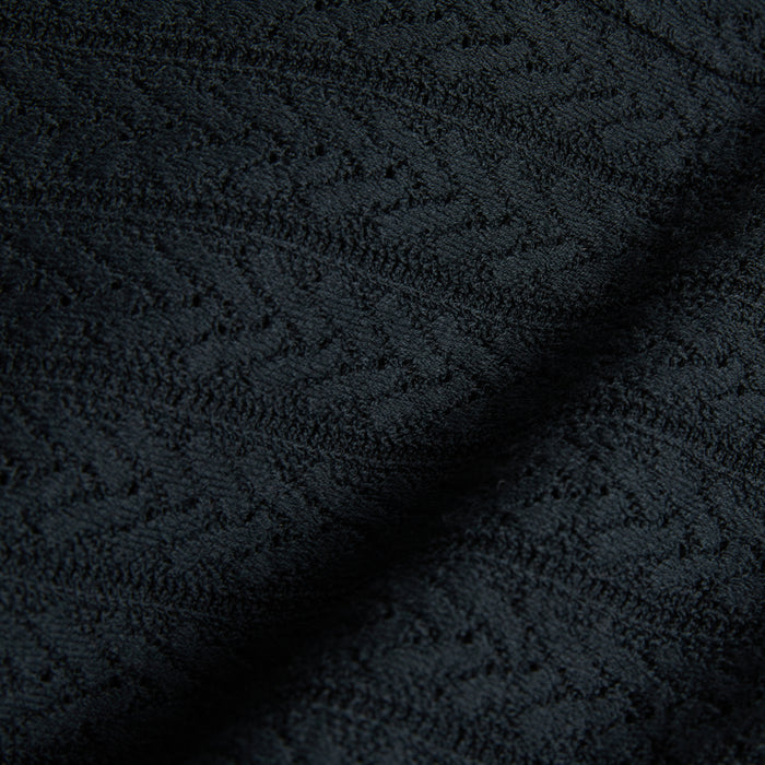 Crochet Cabana Short - Black