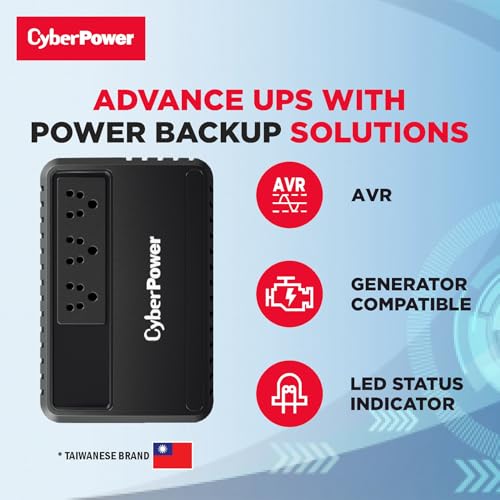 Cyberpower Power Bu600E-In 600VA UPS - Unboxify