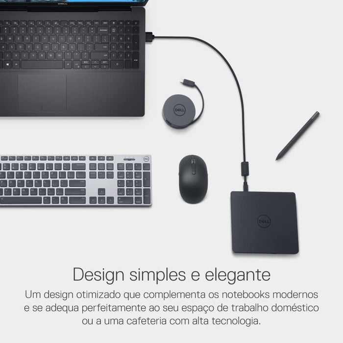 Dell External USB Slim DVD +/-RW Optical Drive- DW316