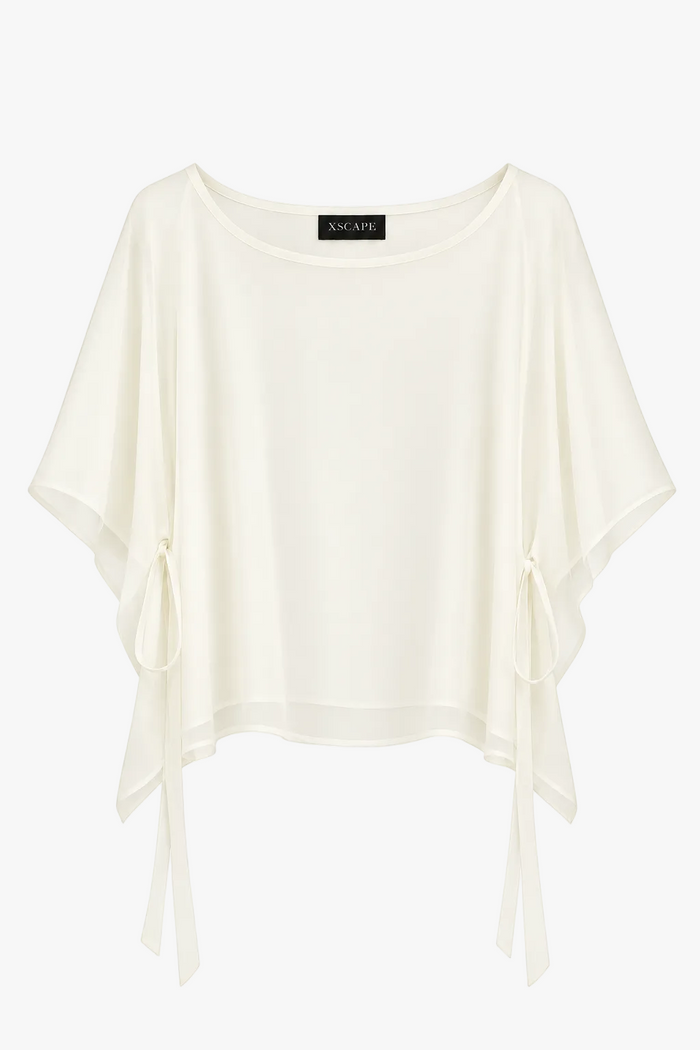 "Demi" Chiffon Pullover Shawl Wrap