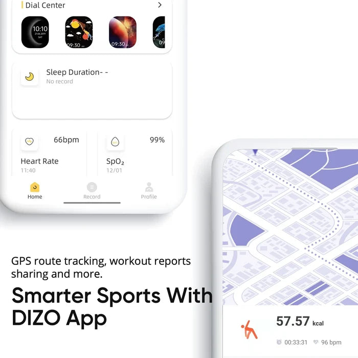 DIZO Watch 2 Sports (by realme TechLife)