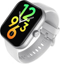 DIZO WATCH D PRO WITH CALLING,D1 CHIPSET,OS,1.85 INCH DISPLAY (Grey Strap, Regular)