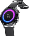DIZO Watch R Talk, Amoled Display with Calling & 10 days battery (Black Strap, Free Size)