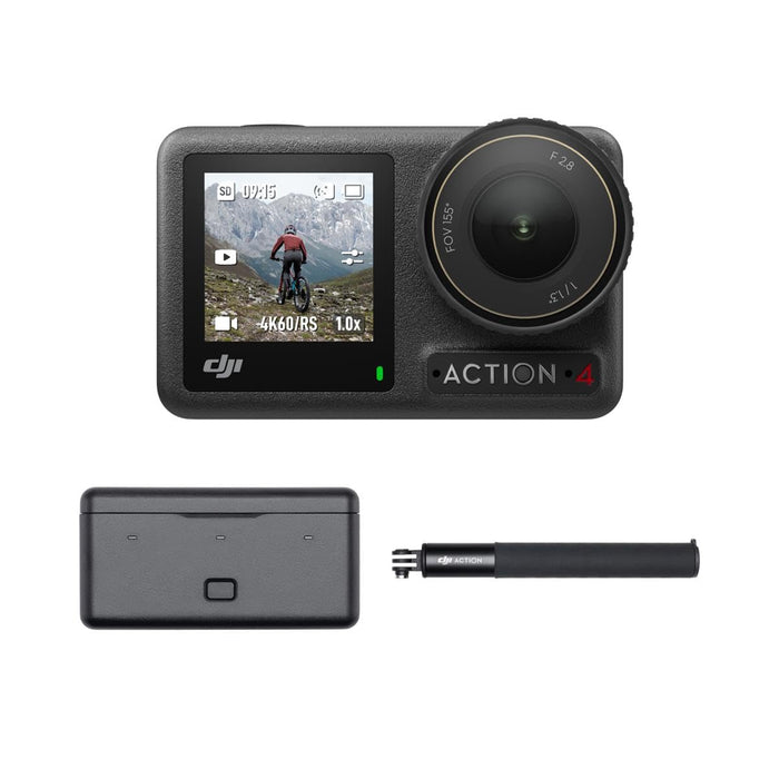 DJI Osmo Action 4 - 4K/120fps Waterproof Action Camera - Unboxify