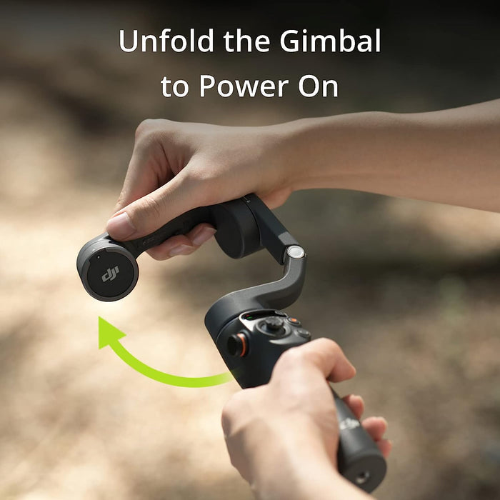 DJI OSMO Mobile 6 Smartphone Gimbal Stabilizer, 3-Axis Phone Gimbal, Built-in Extension Rod (Grey or Black) - Unboxify