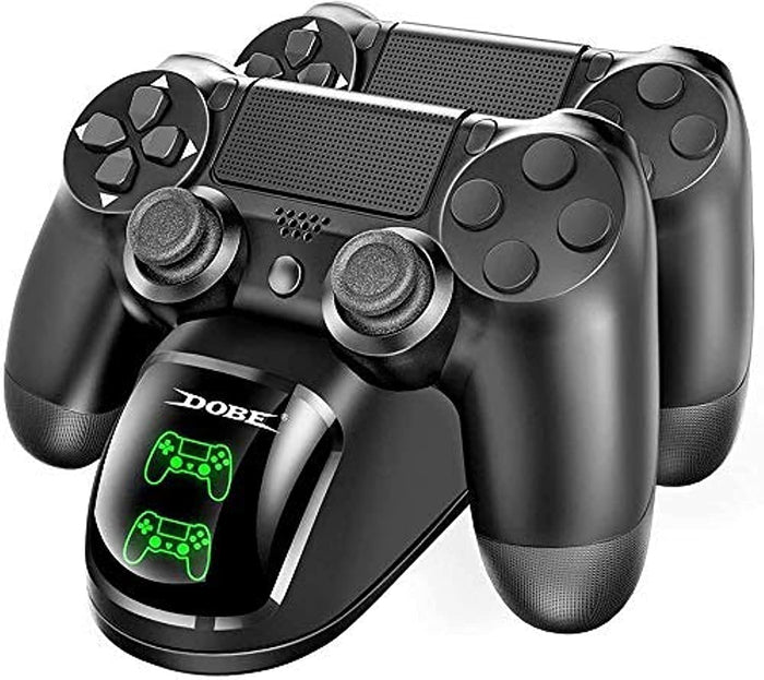 Dobe New World Ps4 Controller Charging Dock With Cable (Black), USB - Unboxify