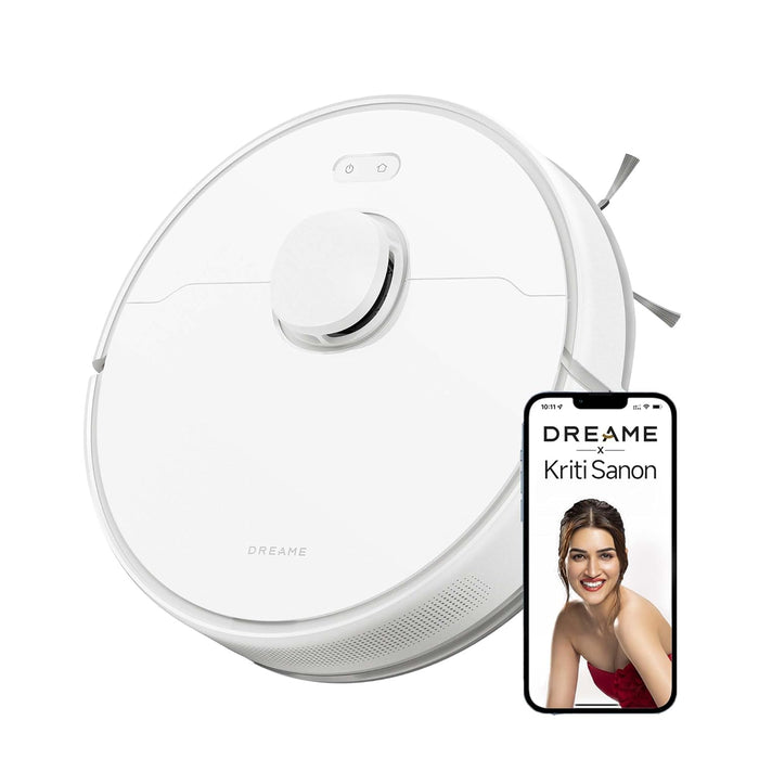 DREAME F10 Robot Vacuum and Mop Combo, 13,000Pa Suction, 300min Runtime, Smart LiDAR Navigation, 2-in-1 Cleaning with App & Voice Control - Unboxify