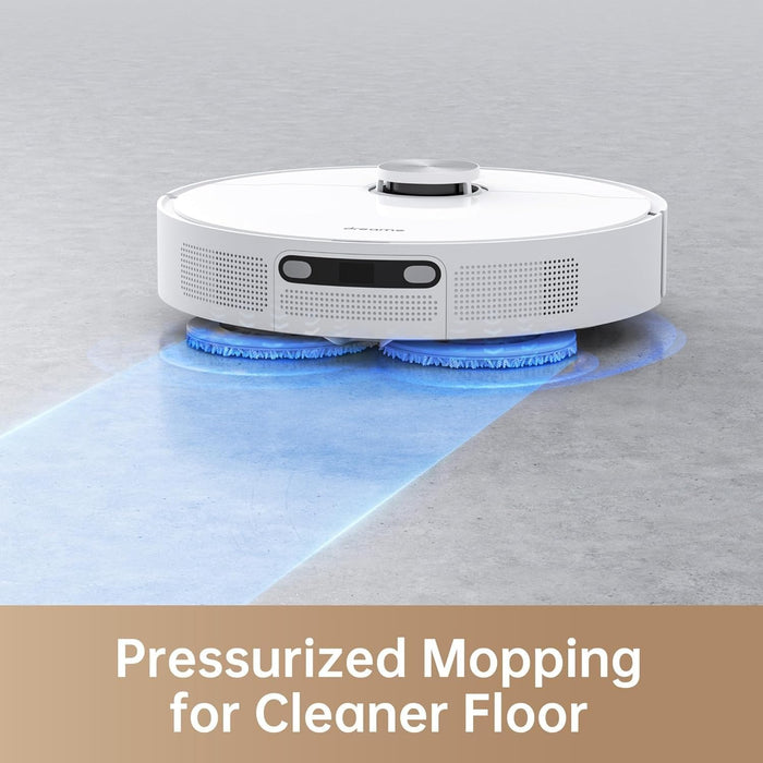 DREAME L10 Prime Robot Vacuum Cleaner with 7mm Mop Lift, Self-Cleaning Mop, LDS Navigation, 4000Pa Suction, 3D Mapping, WiFi/APP/Alexa - Unboxify