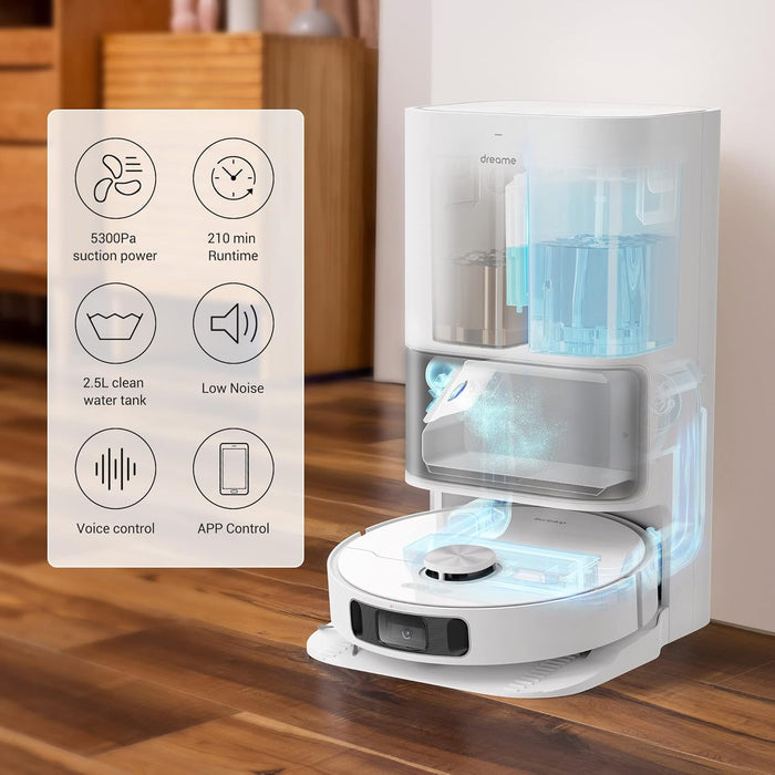 DREAME L10s Ultra Robot Vacuum Cleaner Washer with Self-Cleaning Base Station (Not Working/Can be used for Parts) - Unboxify