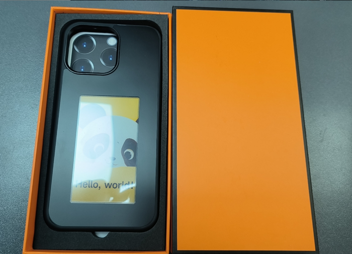 Funda de iPhone con pantalla e-ink - vista 7