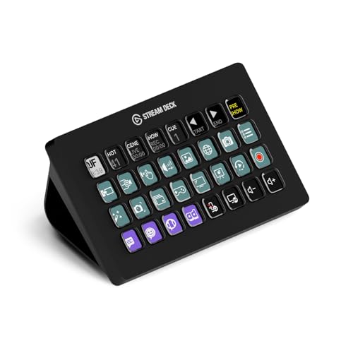 Elgato Stream Deck XL - Advanced Stream Control with 32 customizable LCD keys, for Windows 10 and macOS 10.13 or later - Unboxify