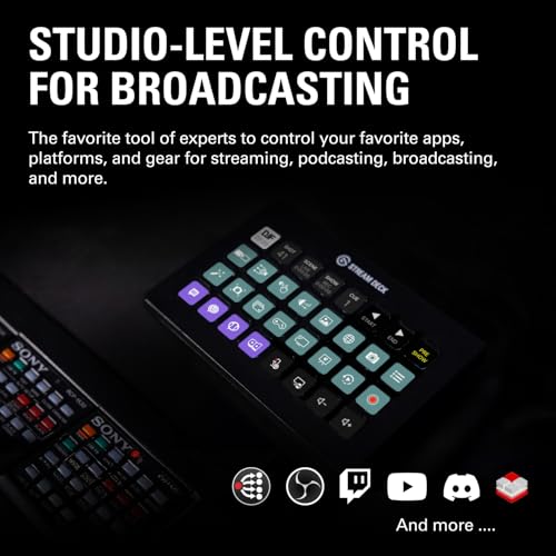 Elgato Stream Deck XL - Advanced Stream Control with 32 customizable LCD keys, for Windows 10 and macOS 10.13 or later - Unboxify