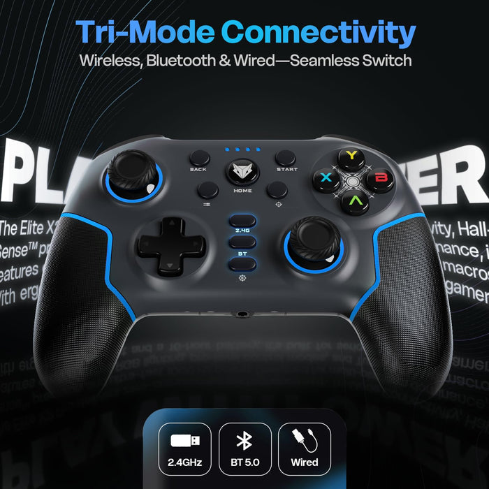 EvoFox Elite X2 Pro Gaming Controller for PC (Without Receiver) - Unboxify