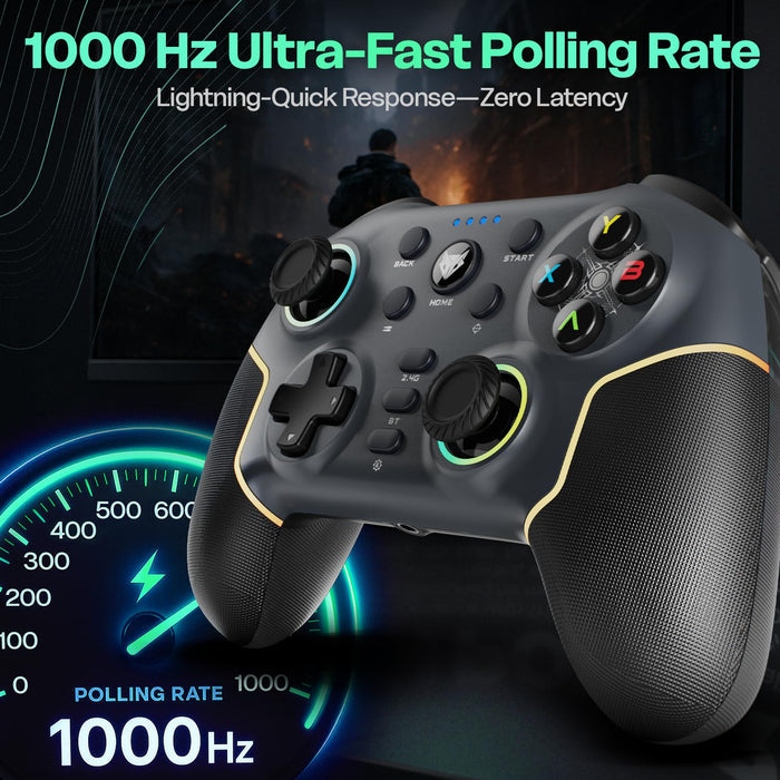 EvoFox Elite X2 Pro Gaming Controller for PC (Without Receiver) - Unboxify