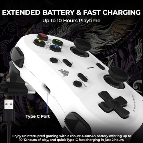 EvoFox One S Universal 3-Mode Wireless Gaming Controller (Without Receiver & Acessories) - Unboxify