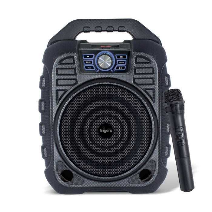 FINGERS Knockout Rugged 32 Watt Truly Wireless Bluetooth Portable Speaker (Black) - Unboxify
