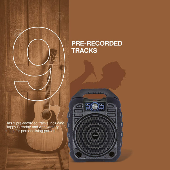 FINGERS Knockout Rugged 32 Watt Truly Wireless Bluetooth Portable Speaker (Black) - Unboxify