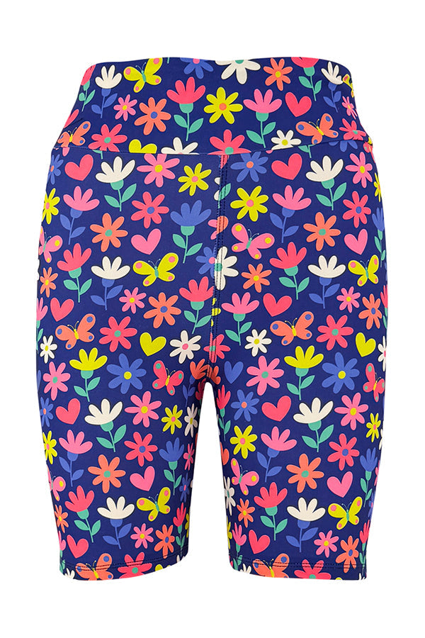 Flutterby Flowers Shorts