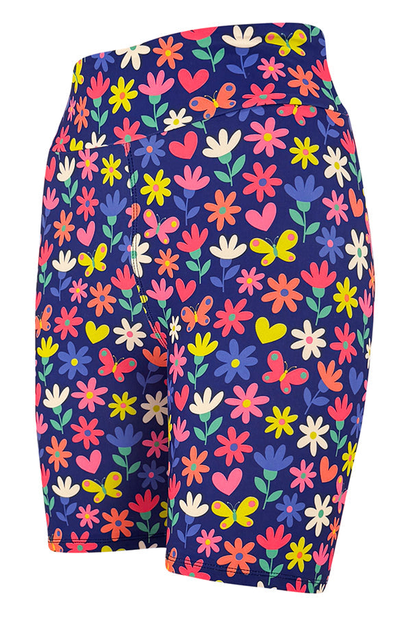 Flutterby Flowers Shorts