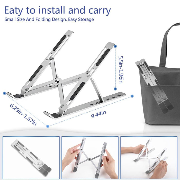 Soporte de aluminio plegable para portátil - vista 8