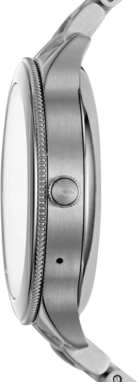 FOSSIL Q Venture Smartwatch (Silver Strap, Regular)