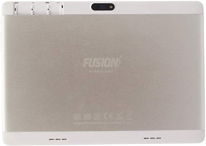 FUSION5 4G Tablet (2GB RAM, 32GB Storage, Wi-Fi + 4G LTE + Voice Calling) (White, 10.1 Inch) 25.65 CM