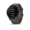 GARMIN Forerunner 255, GPS Running Smartwatch, Advanced Insights, HRV Status Smartwatch (Grey Strap, M)