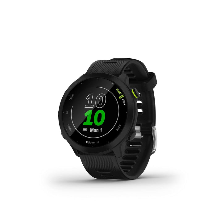 GARMIN Forerunner 55, GPS Running Watch with Daily Suggested Workouts, Up to 2 Weeks of Battery Life (Black) - Unboxify
