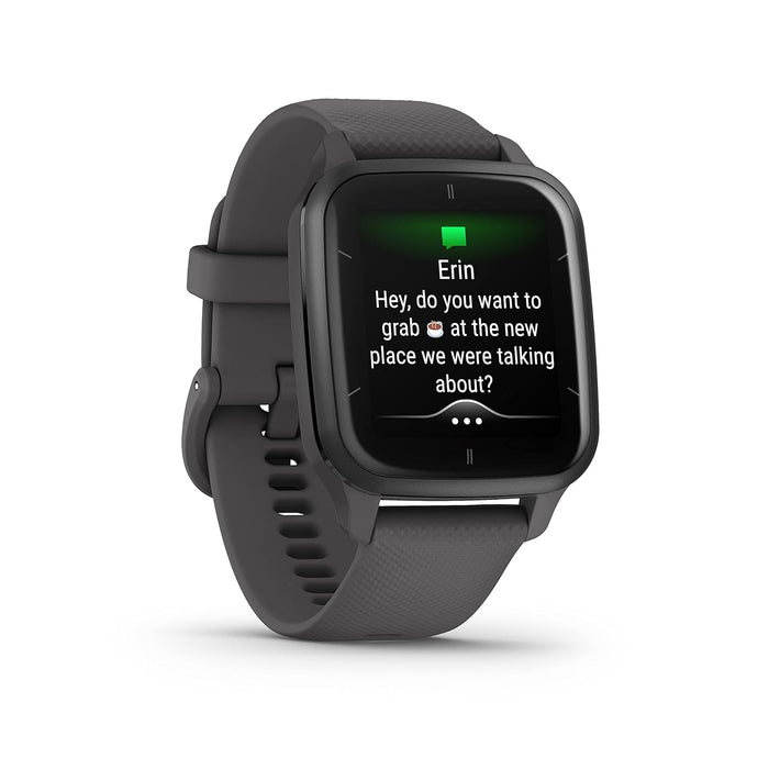 Garmin Venu Sq 2 GPS Smartwatch, All-Day Health Monitoring, Long-Lasting Battery Life, AMOLED Display - Unboxify