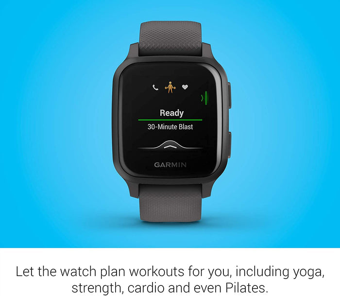 Garmin Venu SQ, GPS smartwatch with Bright Touchscreen Display - Unboxify