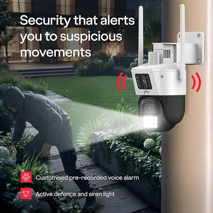 Godrej Security Solutions Store Cam ACE Pro 4G Linkage Camera - Unboxify
