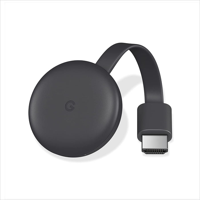Google Chromecast 3 Media Streaming Device (Black)