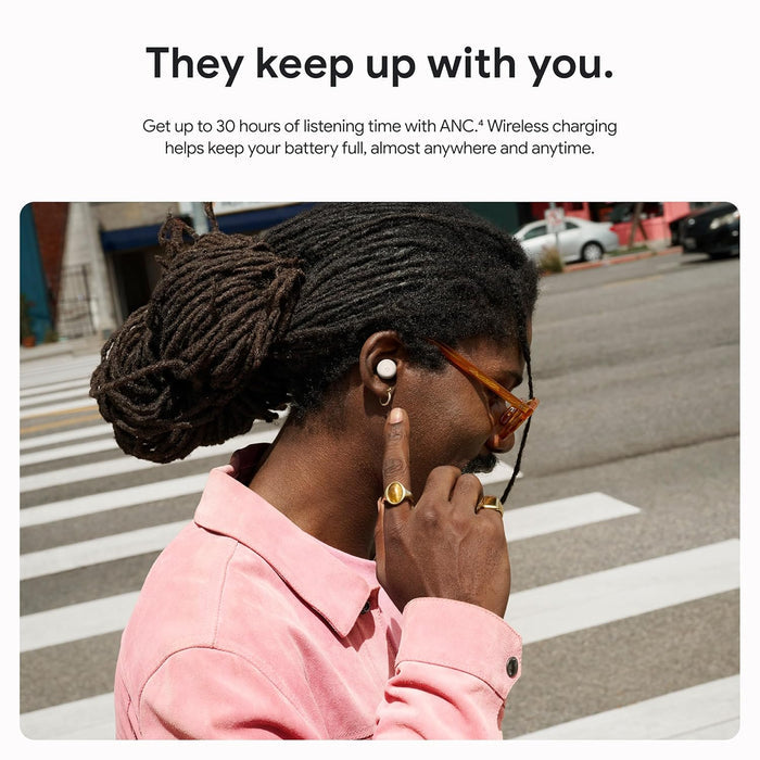 Google Pixel Buds Pro 2 - Wireless Earbuds with Active Noise Cancellation – Bluetooth Headphones - Unboxify