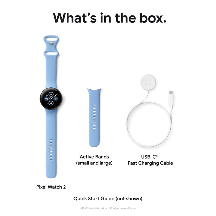 Google Pixel Watch 2 with the Best of Fitbit and Google - Heart Rate Tracking, Stress Management, Safety Features - Android Smartwatch - Unboxify