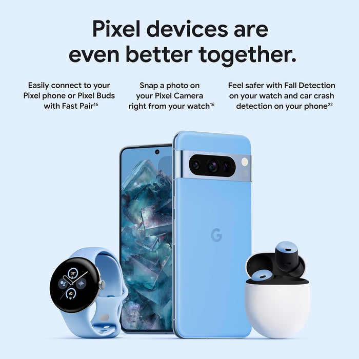Google Pixel Watch 2 with the Best of Fitbit and Google - Heart Rate Tracking, Stress Management, Safety Features - Android Smartwatch - Unboxify