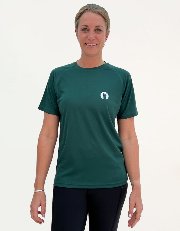 Green Active Llama T-Shirt