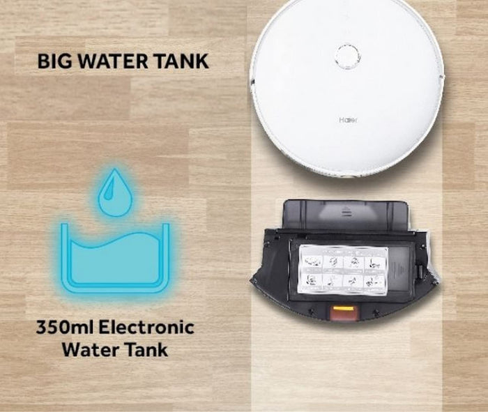Haier Robot Vacuum Cleaner with Wet Mopping (Robot Only Without Accessories/Box) (Spare Part) - Unboxify