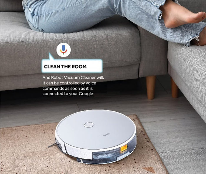 Haier Robot Vacuum Cleaner with Wet Mopping (Robot Only Without Accessories/Box) (Spare Part) - Unboxify