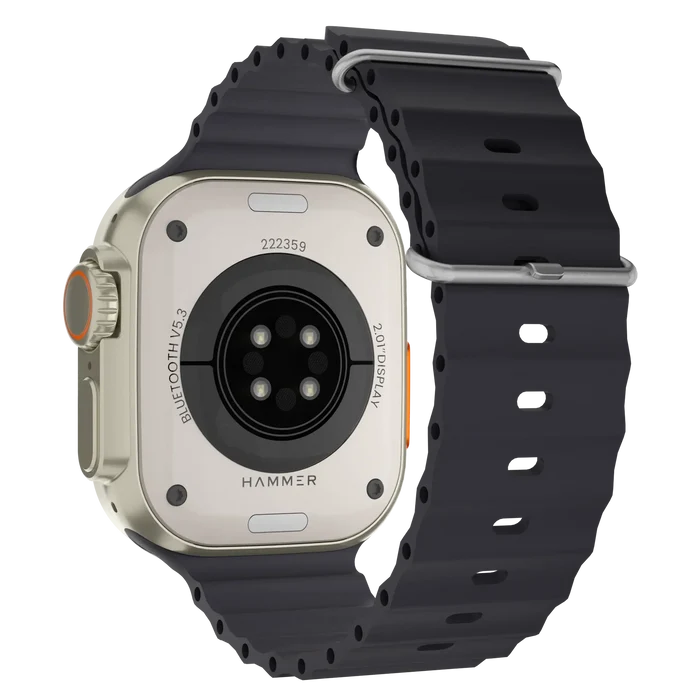 Hammer Active 2.0 Plus Bluetooth Calling Smartwatch with Gesture Control
