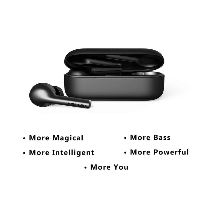 HiFuture FutureBuds Truly Wireless Bluetooth in Ear Earbuds with Mic (Black) - Unboxify
