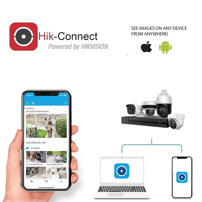 Hikvision DS-7108HGHI-M1/T 8-Channel Turbo HD DVR | 2-Way Audio Support