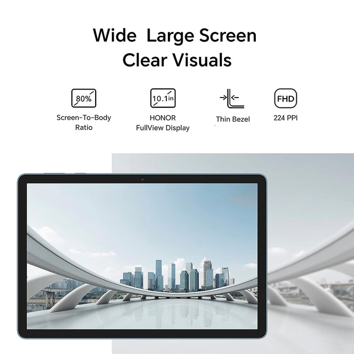 HONOR Pad X8 10.1 inch FHD Display, Mediatek MT8786, Android 12, Blue Hour