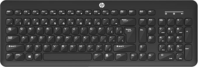 HP K260 Wireless Keyboard/Quick/Comfy/Accurate/Plug and Play/LED Indicators - Unboxify