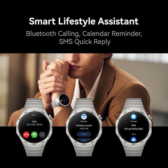 Huawei Watch GT4 46mm Smartwatch Compatible with Android & iOS - Unboxify